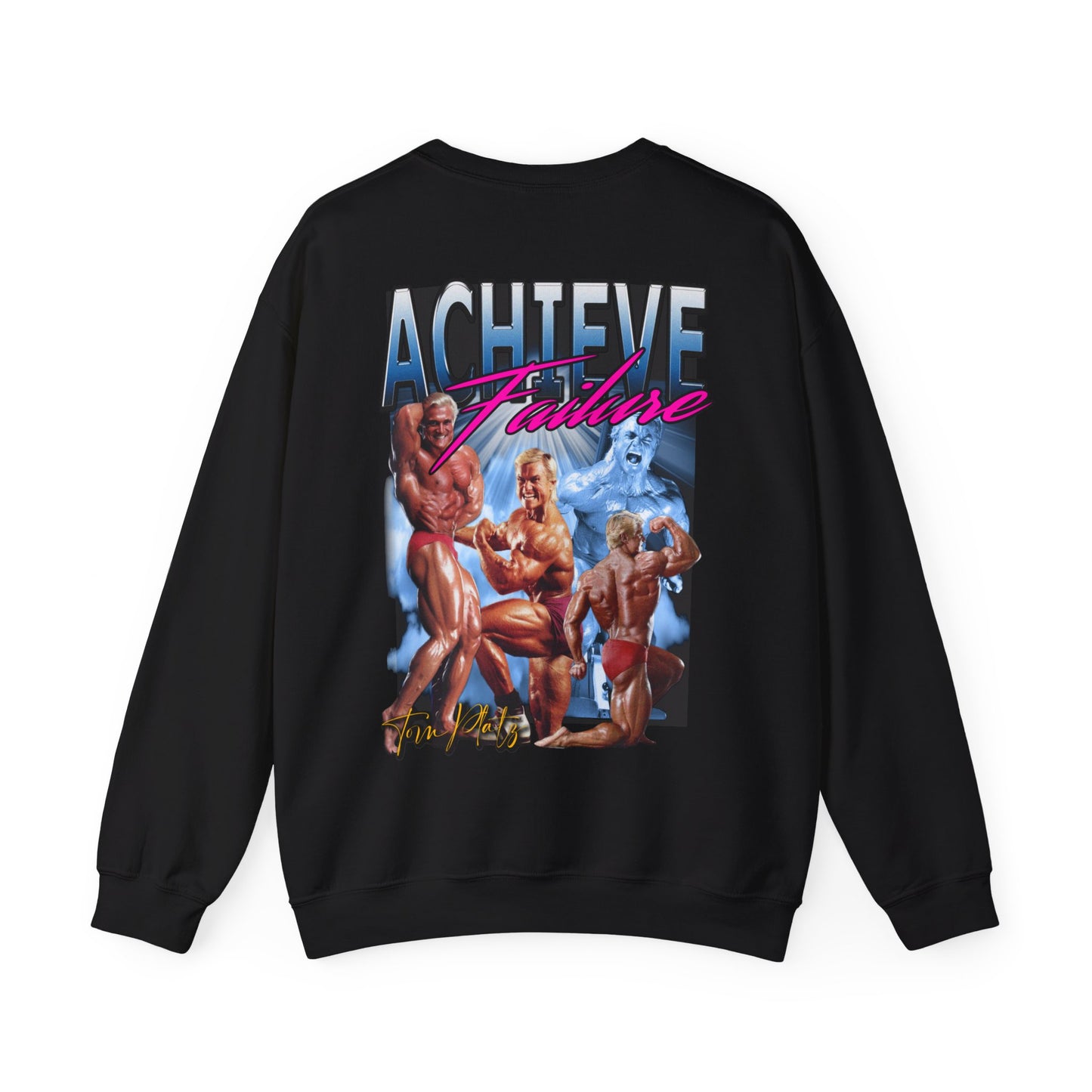 "Achieve Failure" Tom Platz Tank Top + Sweatshirt Bundle