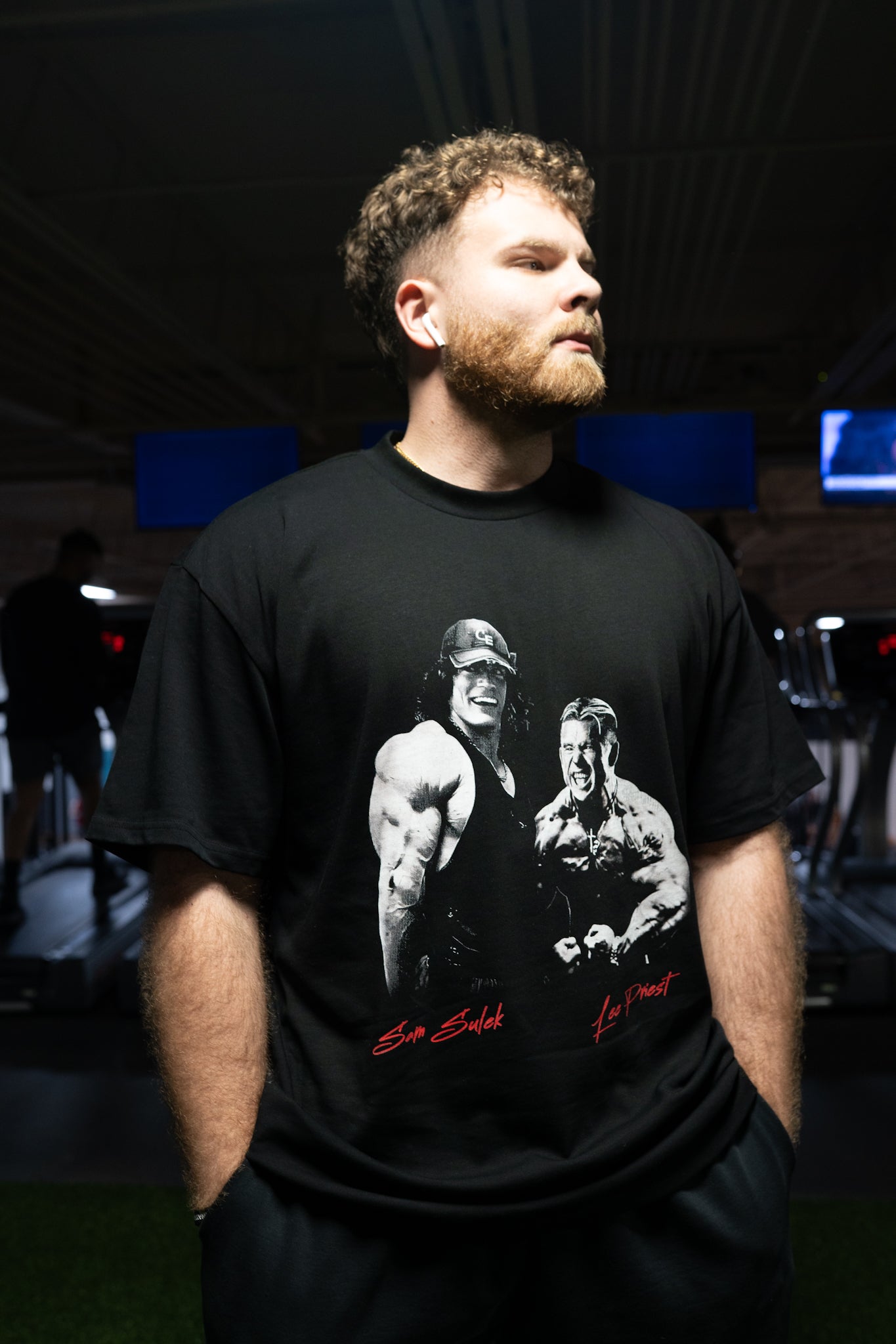 Sam Sulek and Lee Priest Heavyweight Oversized T-Shirt
